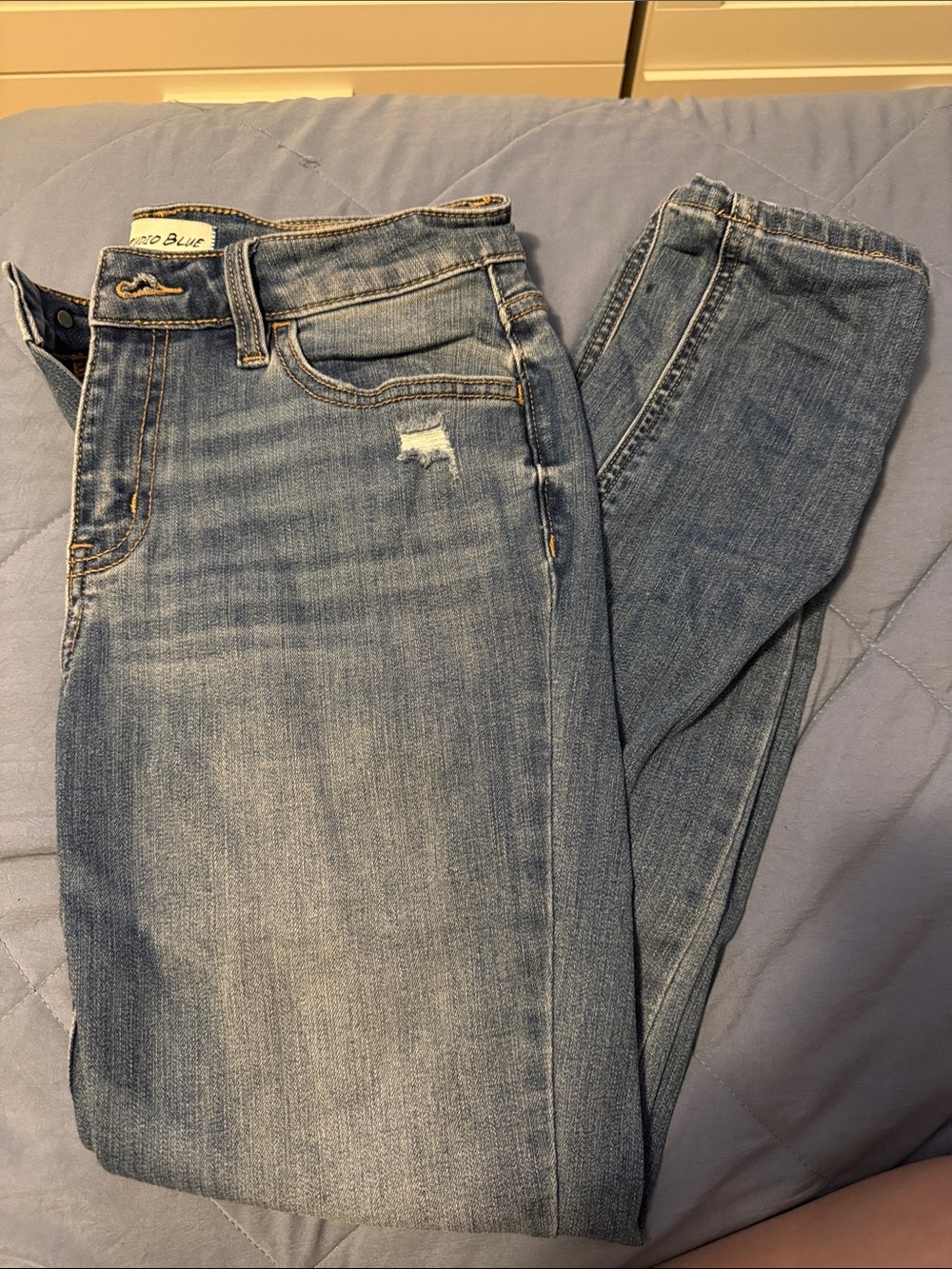 Studio Blue Light Blue Jeans - Classic Straight Fit